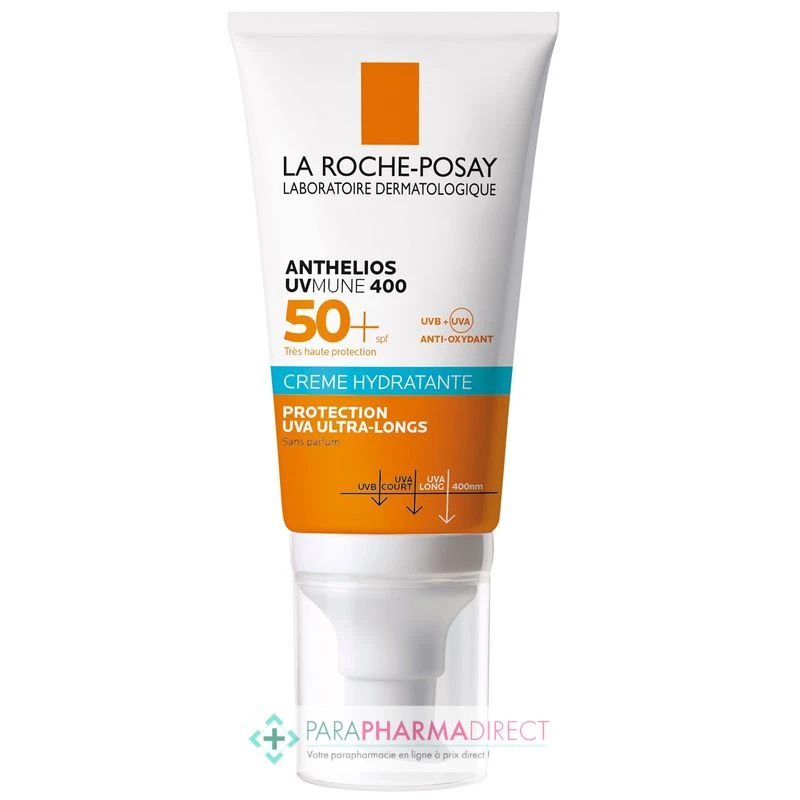 LA ROCHE-POSAY La Roche Posay Anthelios UVmune 400 - SPF50+ - Crème Hydratante - Sans Parfum 50ml 3 LA ROCHE-POSAY La Roche Posay Anthelios UVmune 400 - SPF50+ - Crème Hydratante - Sans Parfum 50ml