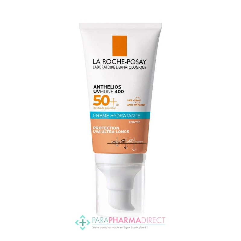 LA ROCHE-POSAY La Roche Posay Anthelios UVmune 400 - SPF50+ - Crème Hydratante Teintée 50ml 3 LA ROCHE-POSAY La Roche Posay Anthelios UVmune 400 - SPF50+ - Crème Hydratante Teintée 50ml