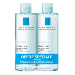 LA ROCHE-POSAY La Roche Posay Effaclar Eau Micellaire Ultra - Peaux Grasses 2x400ml