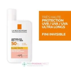 LA ROCHE-POSAY La Roche Posay Anthelios UVmune 400 - SPF50+ - Fluide Teinté 50ml -LA ROCHE-POSAY la roche posay solaire anthelios fluide uvmune 400 teinte parfum la roche posay protection visage 3 64c0e076a0a66